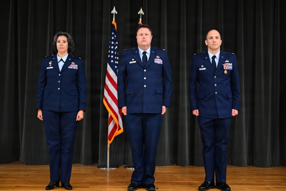 19th LRS Change of Command Ceremony
