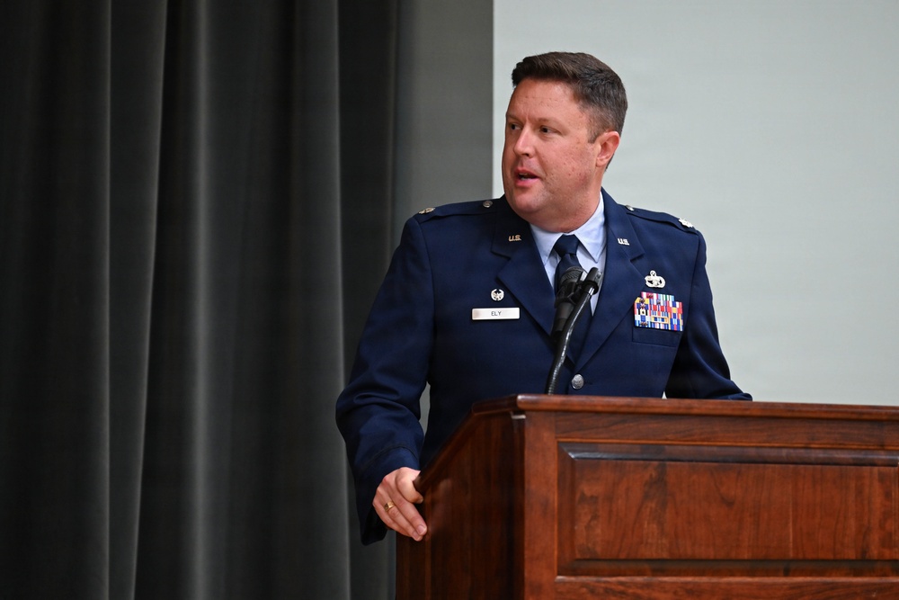 19th LRS Change of Command Ceremony