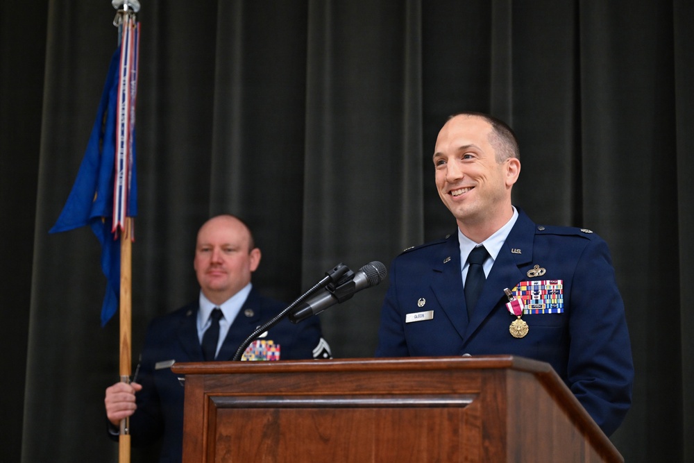 19th LRS Change of Command Ceremony