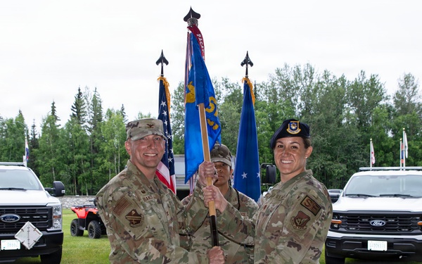 354th SFS Assumption of Command Ceremony