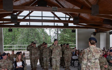 354th SFS Assumption of Command Ceremony