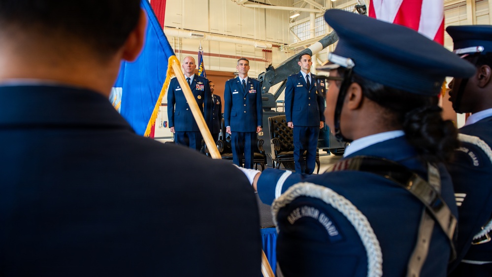 60th CPTS change of command ceremony