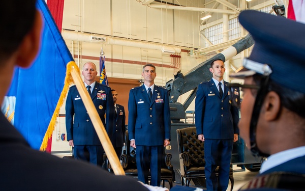 60th CPTS change of command ceremony