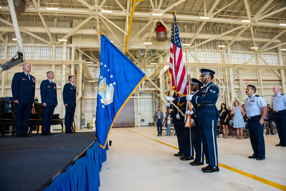 60th CPTS change of command ceremony