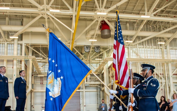 60th CPTS change of command ceremony