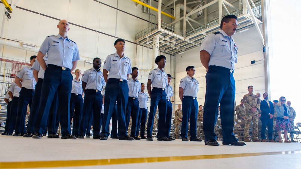 60th CPTS change of command ceremony