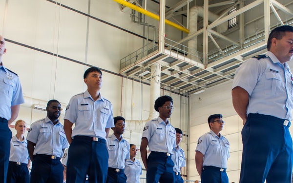 60th CPTS change of command ceremony