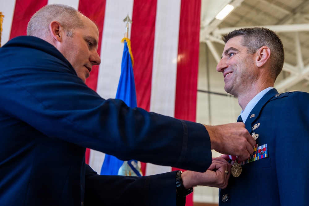 60th CPTS change of command ceremony