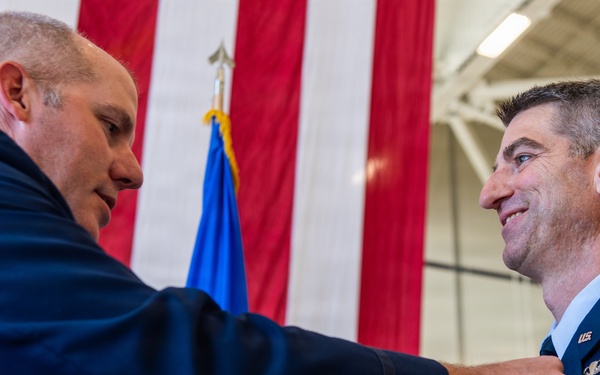 60th CPTS change of command ceremony