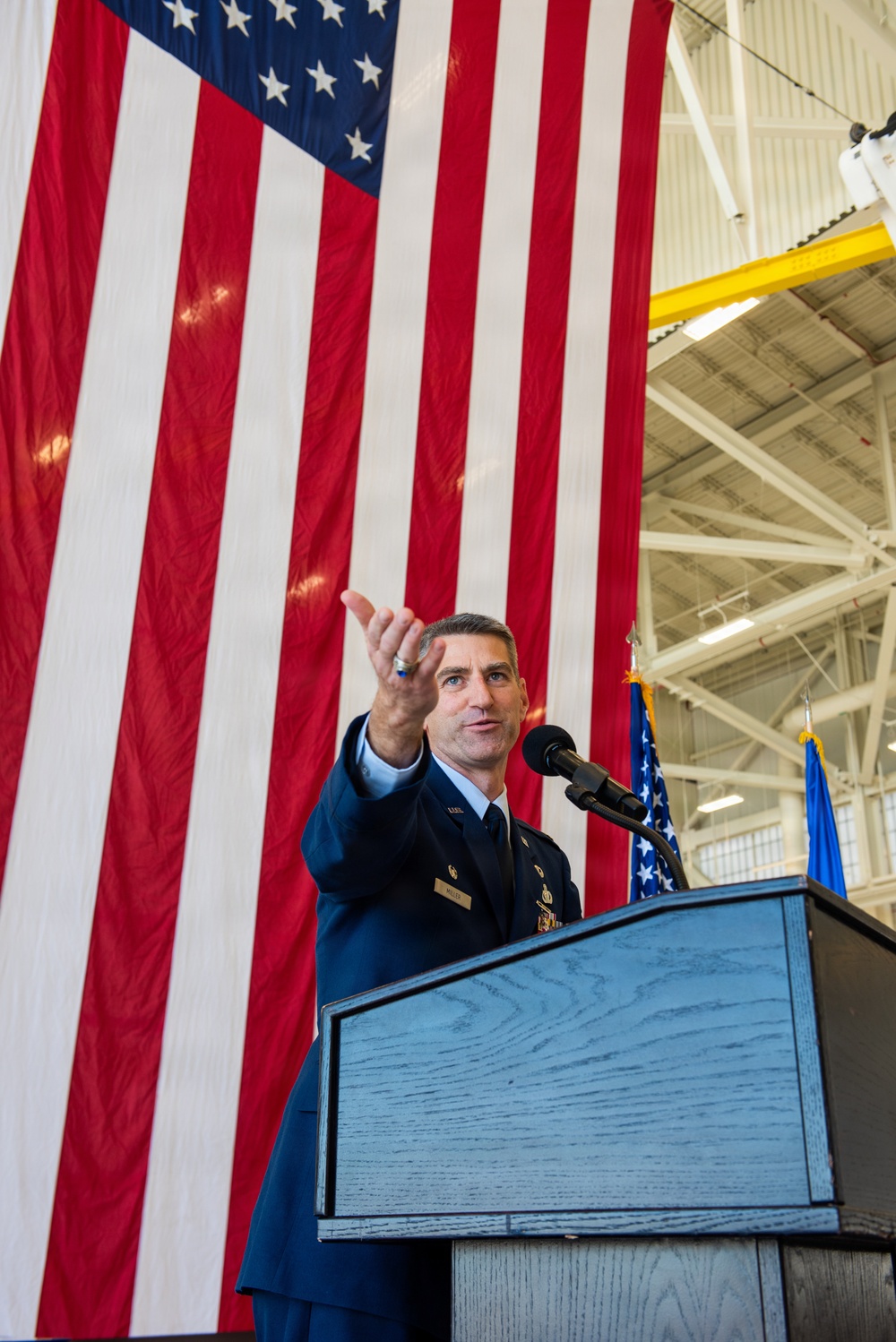 60th CPTS change of command ceremony