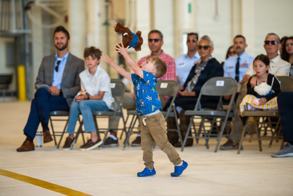 60th CPTS change of command ceremony