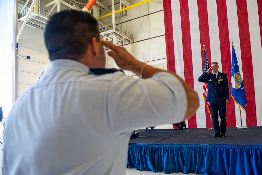 60th CPTS change of command ceremony