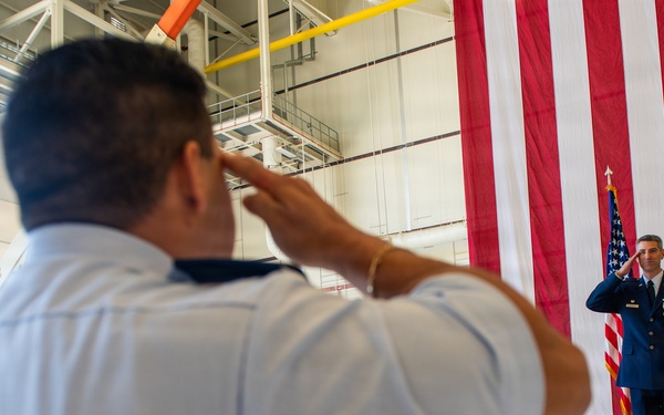 60th CPTS change of command ceremony