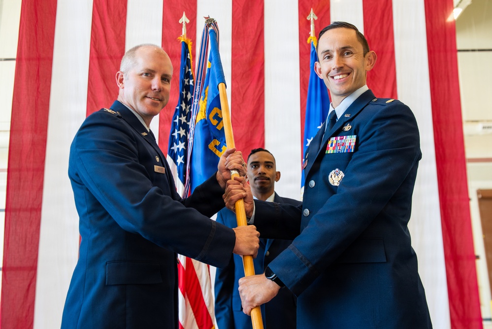 60th CPTS change of command ceremony