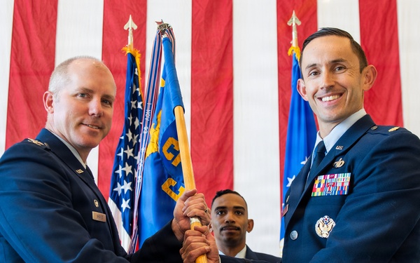 60th CPTS change of command ceremony