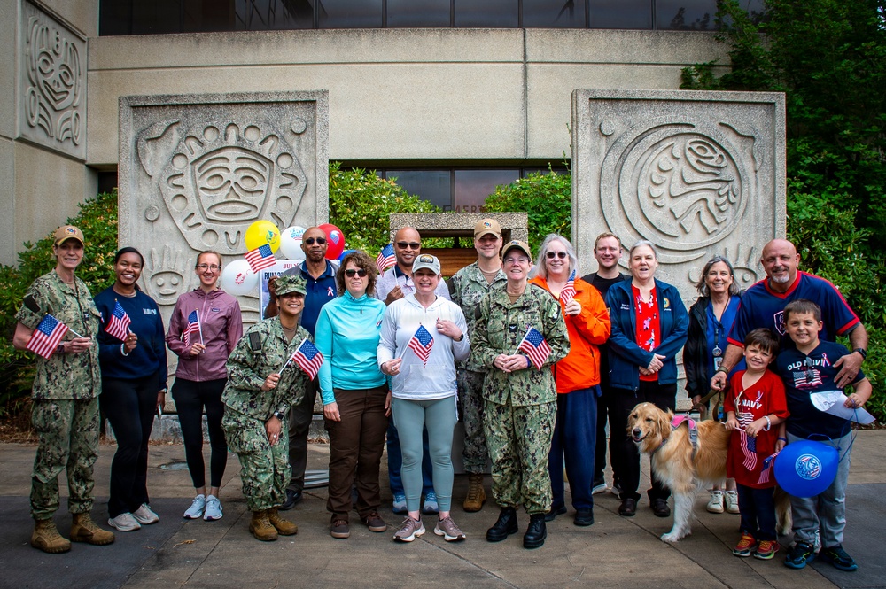 Red, White, and Run: NMRTC and NHB Bremerton Step Up for America’s 250th