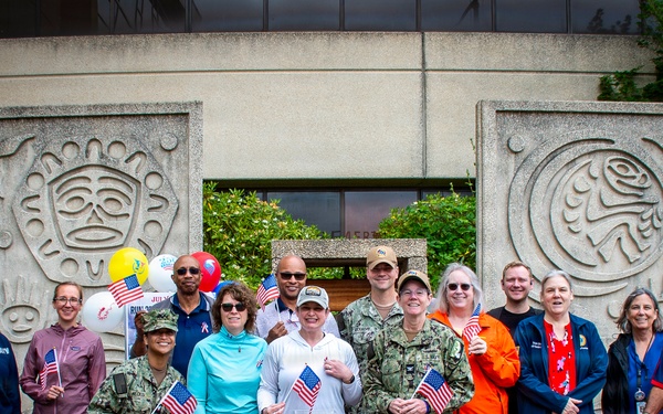 Red, White, and Run: NMRTC and NHB Bremerton Step Up for America’s 250th