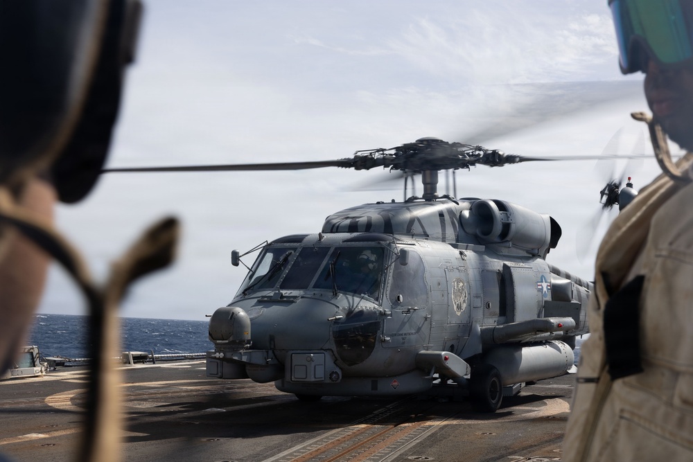 USS Gridley (DDG 101) supports disaster assistance for Venezuela