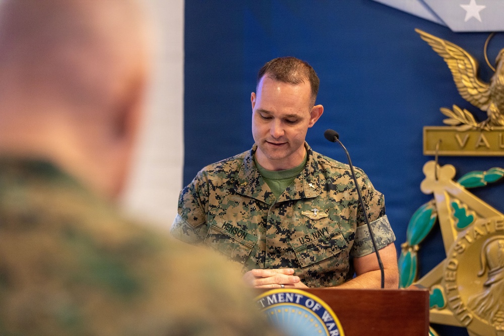 USMC Director of Intelligence Change of Command