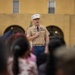 Lima Company Morning Colors Ceremony
