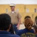 Lima Company Morning Colors Ceremony