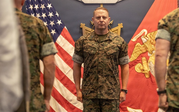 USMC Director of Intelligence Change of Command