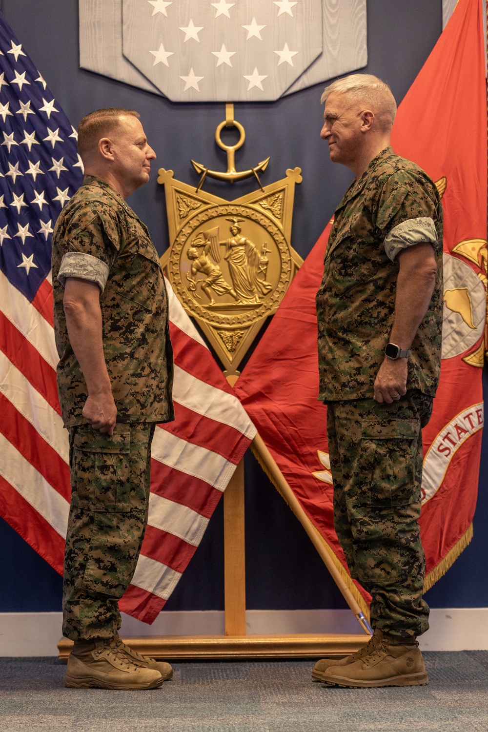 USMC Director of Intelligence Change of Command