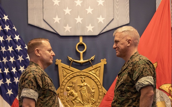 USMC Director of Intelligence Change of Command