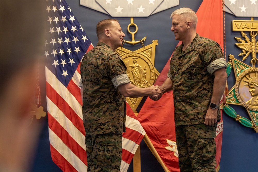 USMC Director of Intelligence Change of Command