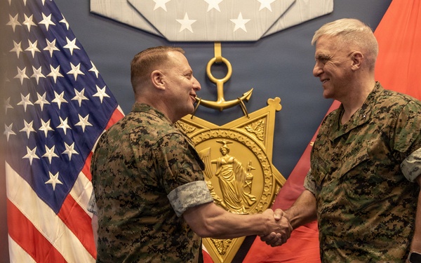 USMC Director of Intelligence Change of Command