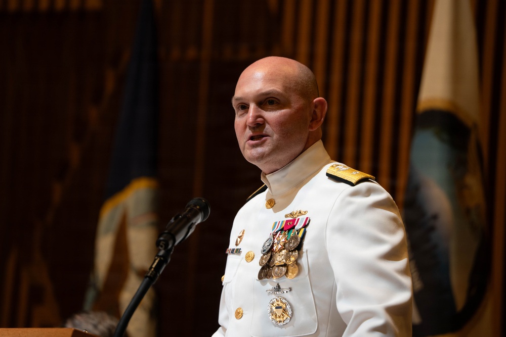 Rear Adm. Figanbaum Relieves Rear Adm. Nash as Commander, Submarine Group 9