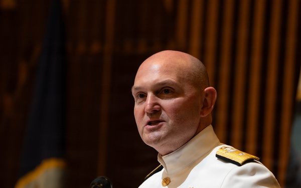 Rear Adm. Figanbaum Relieves Rear Adm. Nash as Commander, Submarine Group 9