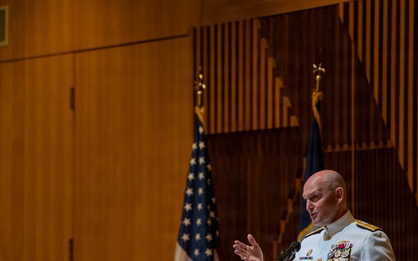 Rear Adm. Figanbaum Relieves Rear Adm. Nash as Commander, Submarine Group 9