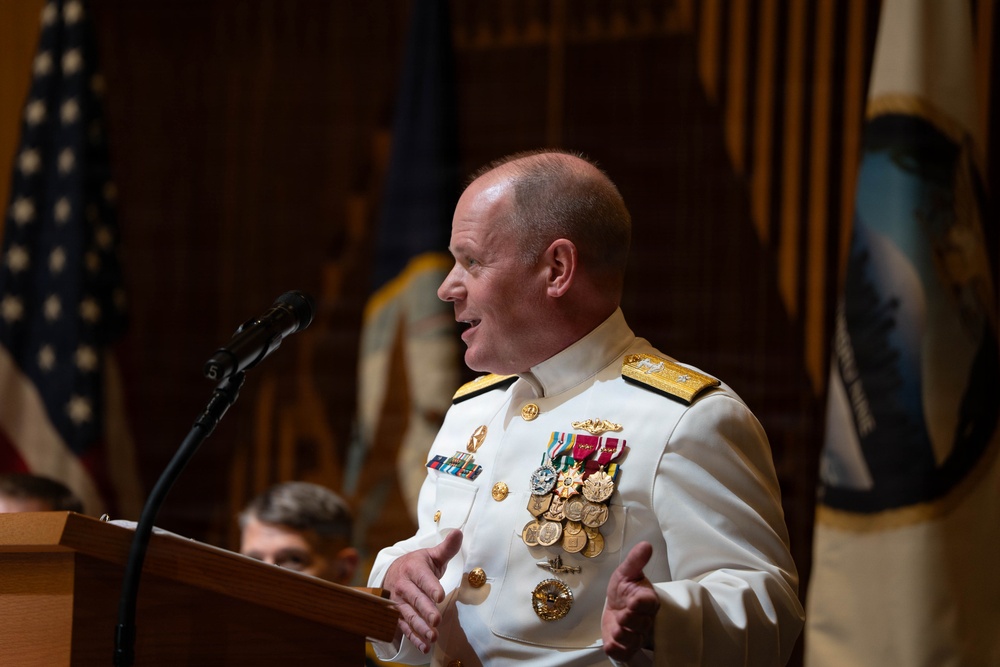 Rear Adm. Figanbaum Relieves Rear Adm. Nash as Commander, Submarine Group 9