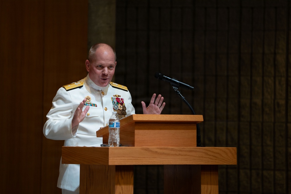 Rear Adm. Figanbaum Relieves Rear Adm. Nash as Commander, Submarine Group 9