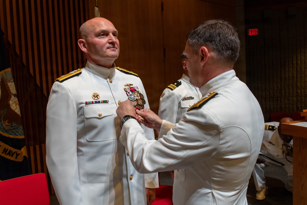 Rear Adm. Figanbaum Relieves Rear Adm. Nash as Commander, Submarine Group 9