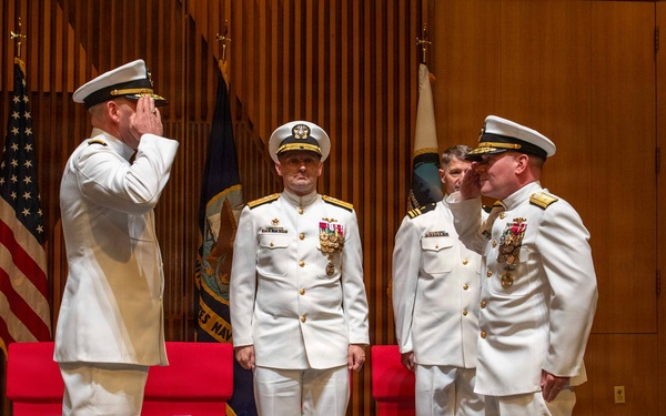 Rear Adm. Figanbaum Relieves Rear Adm. Nash as Commander, Submarine Group 9