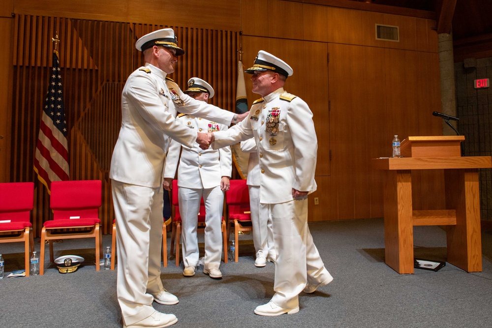 Rear Adm. Figanbaum Relieves Rear Adm. Nash as Commander, Submarine Group 9