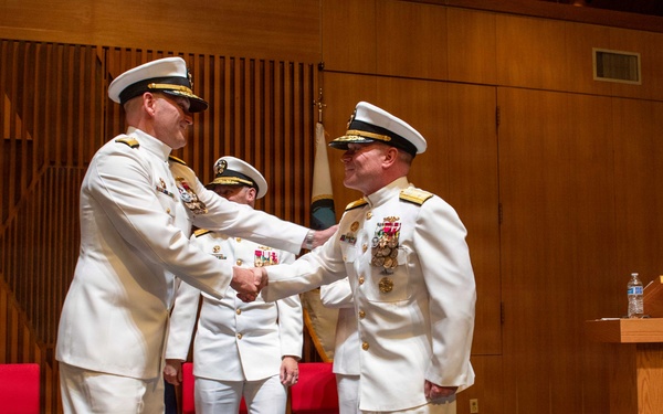 Rear Adm. Figanbaum Relieves Rear Adm. Nash as Commander, Submarine Group 9