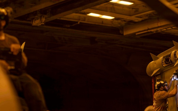 Abraham Lincoln Conducts Operations