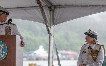 Sector Southeast Alaska holds change of command ceremony