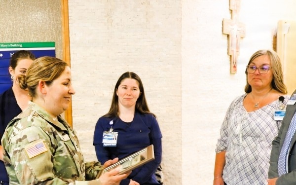 Fort McCoy Garrison commander health organization in Sparta for community partnership