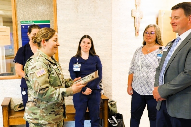 Fort McCoy Garrison commander health organization in Sparta for community partnership