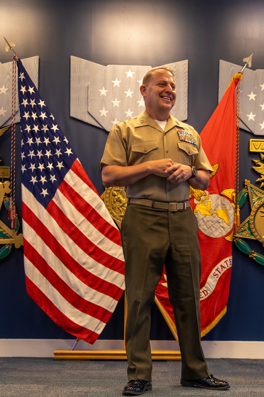 USMC Col. Seth Anderson Frocked to Brig. Gen.
