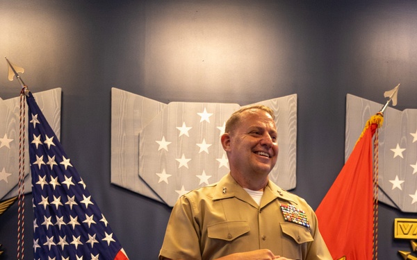 USMC Col. Seth Anderson Frocked to Brig. Gen.