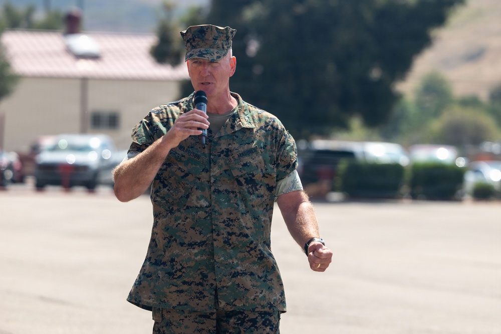11th Marines hold change of command ceremony