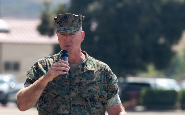 11th Marines hold change of command ceremony