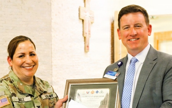 Fort McCoy Garrison commander health organization in Sparta for community partnership