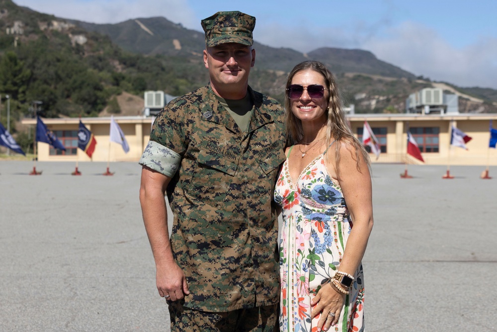 1st Battalion,1st Marine Regiment, hosts a relief and appointment ceremony