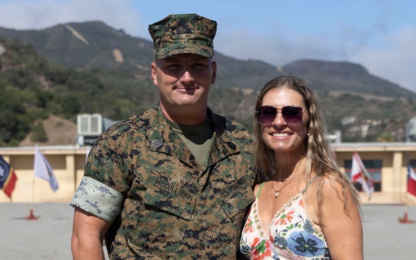1st Battalion,1st Marine Regiment, hosts a relief and appointment ceremony
